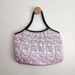 NEW Playboy Bunny Y2K Pink Patterned Graphic Shoulder Tote Women's Bag